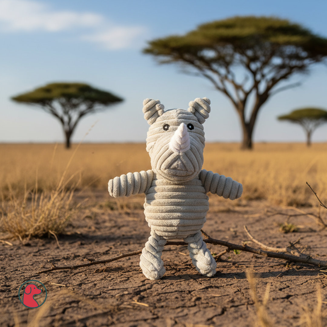 Pluche Speeltje – Rhino Grijs