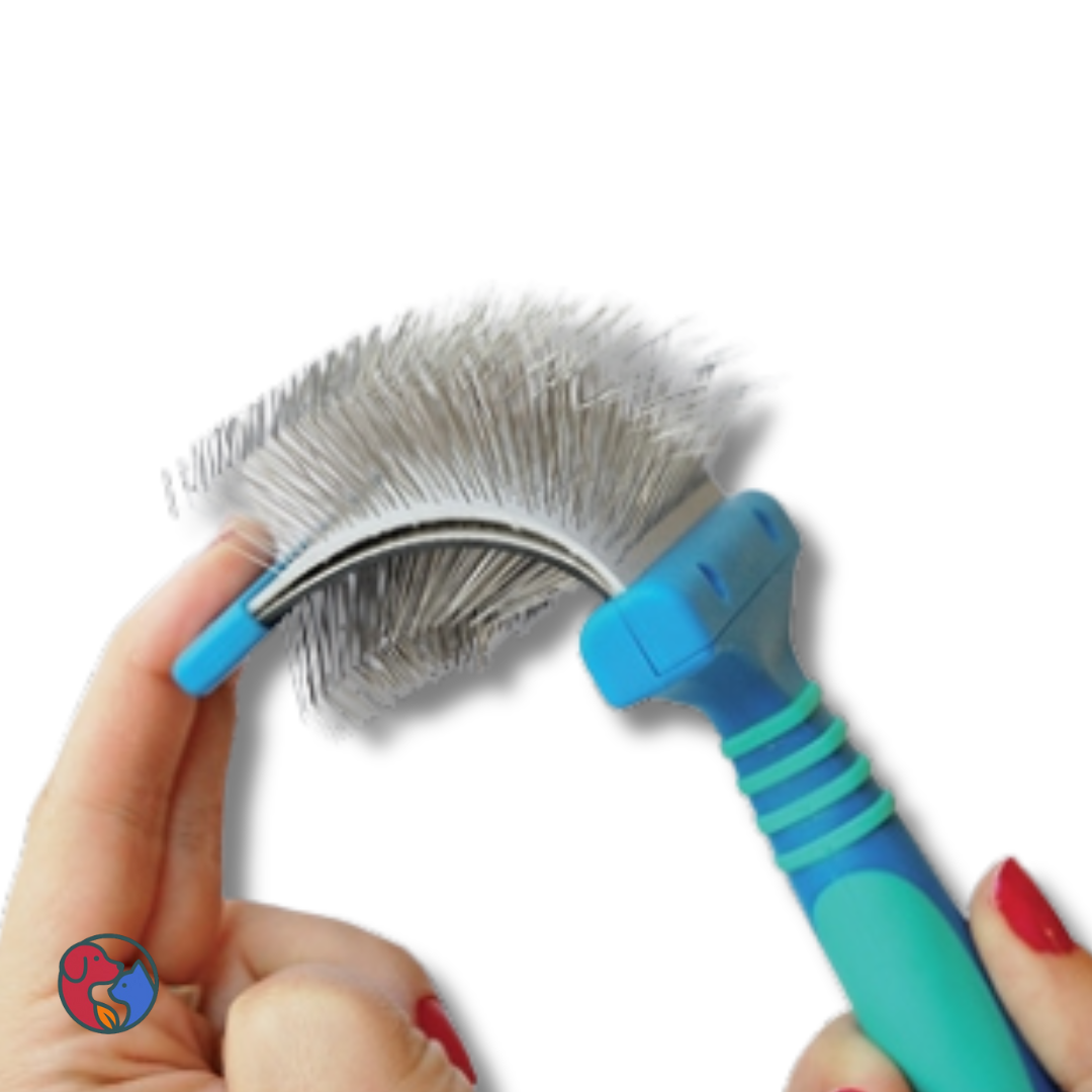 Borstel - Dual Soft Blauw