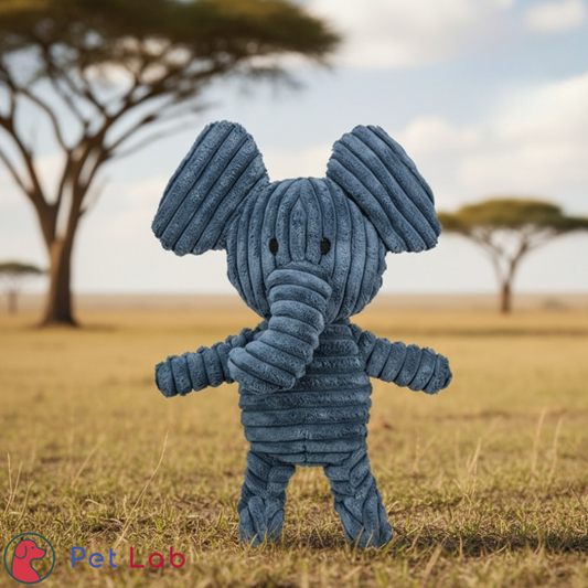 Olfiant Ribstof Pluche Donkergrijs