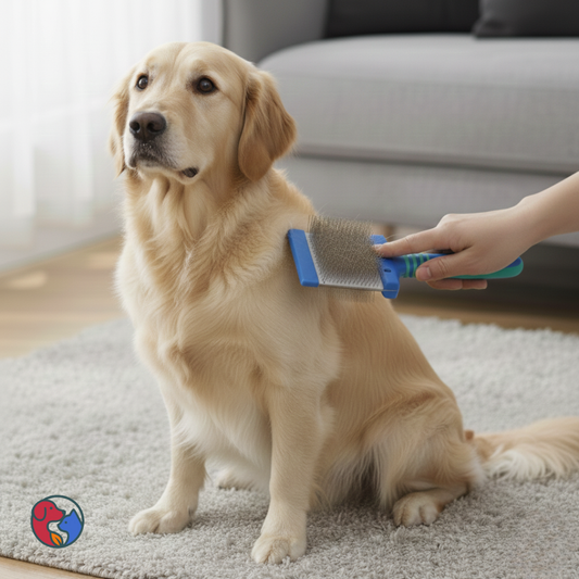 Borstel - Dual Soft Blauw