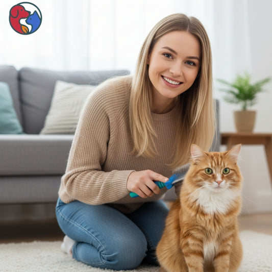 Dubbelzijdige Borstel Blauw