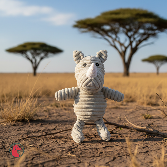 Pluche Speeltje – Rhino Grijs