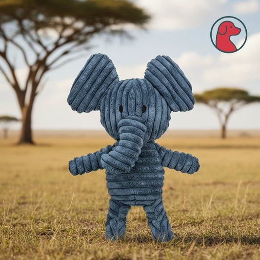 Olfiant Ribstof Pluche Donkergrijs